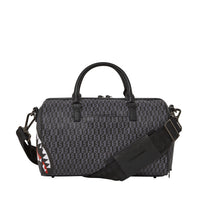 Money Check Grey Mini Duffle 910d4941nsz