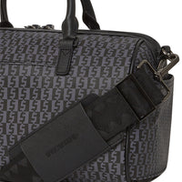 Money Check Grey Mini Duffle 910d4941nsz