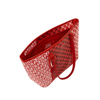 Tri Split Red Tote 910t4509nsz