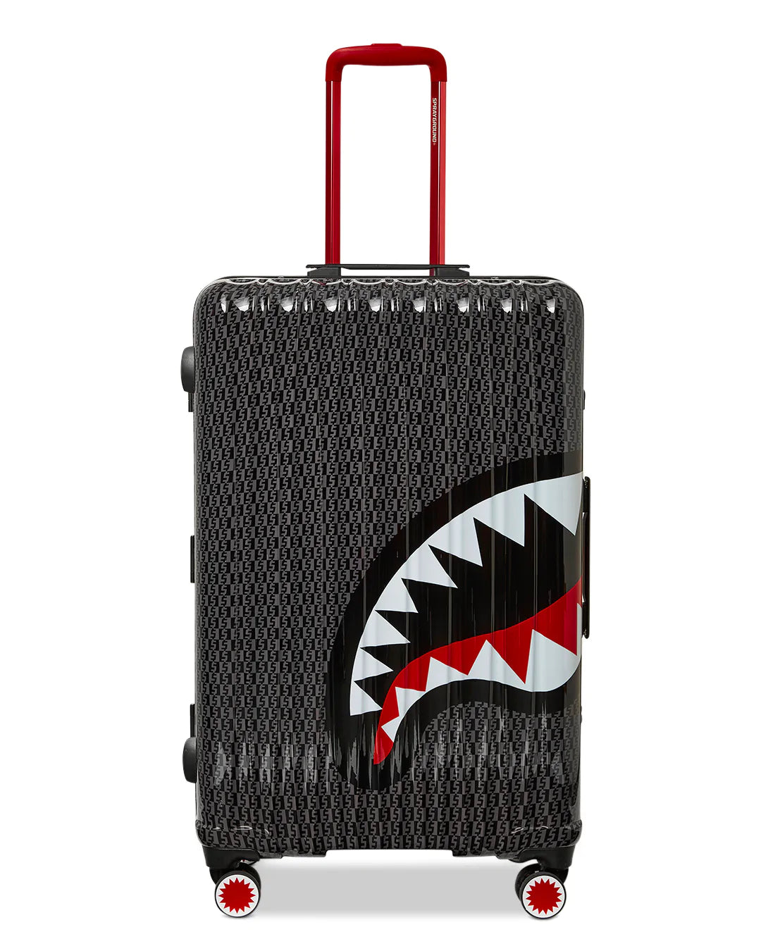 Grey Money Check Luggage 910cl182nsz