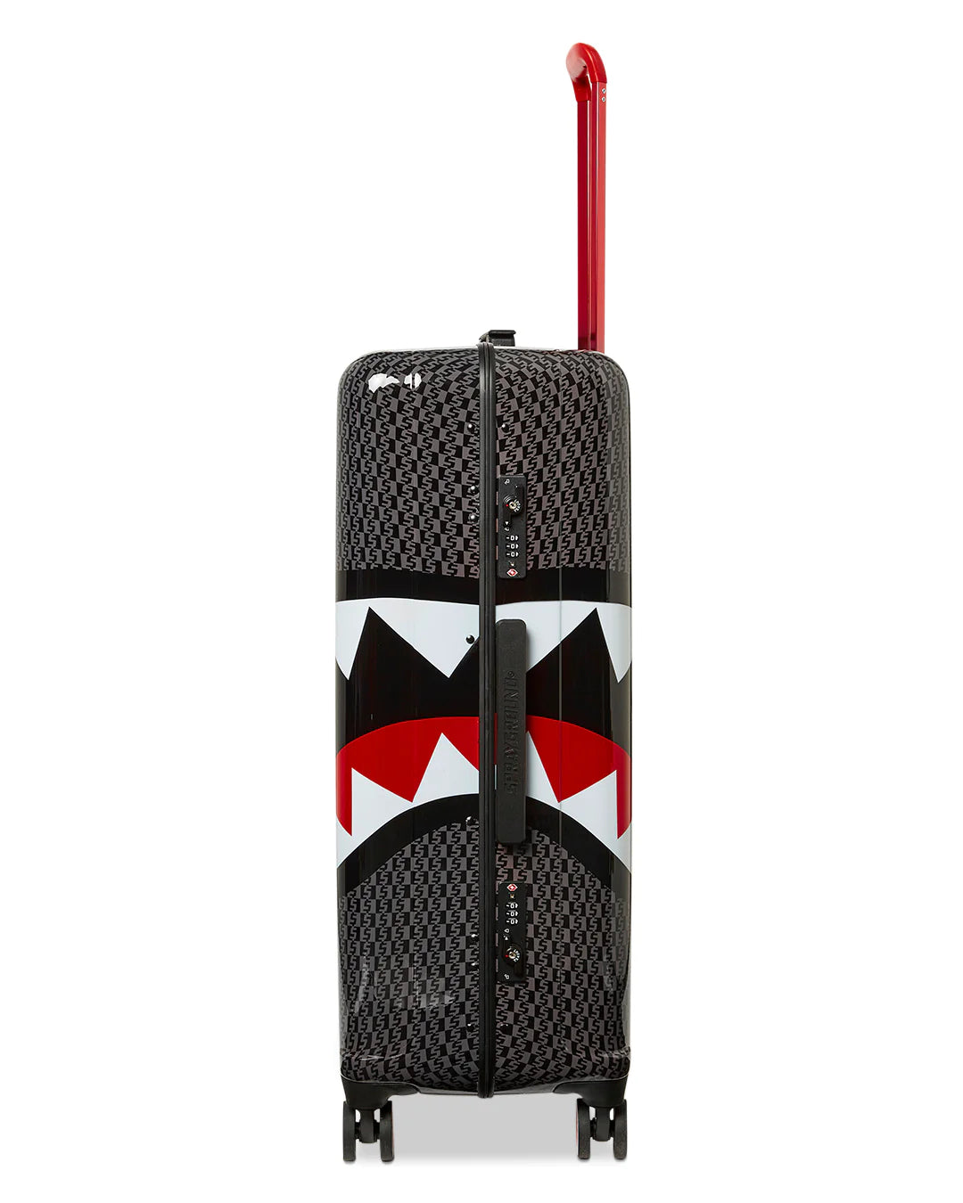 Grey Money Check Luggage 910cl182nsz