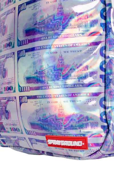 Sprayground shop hologram money