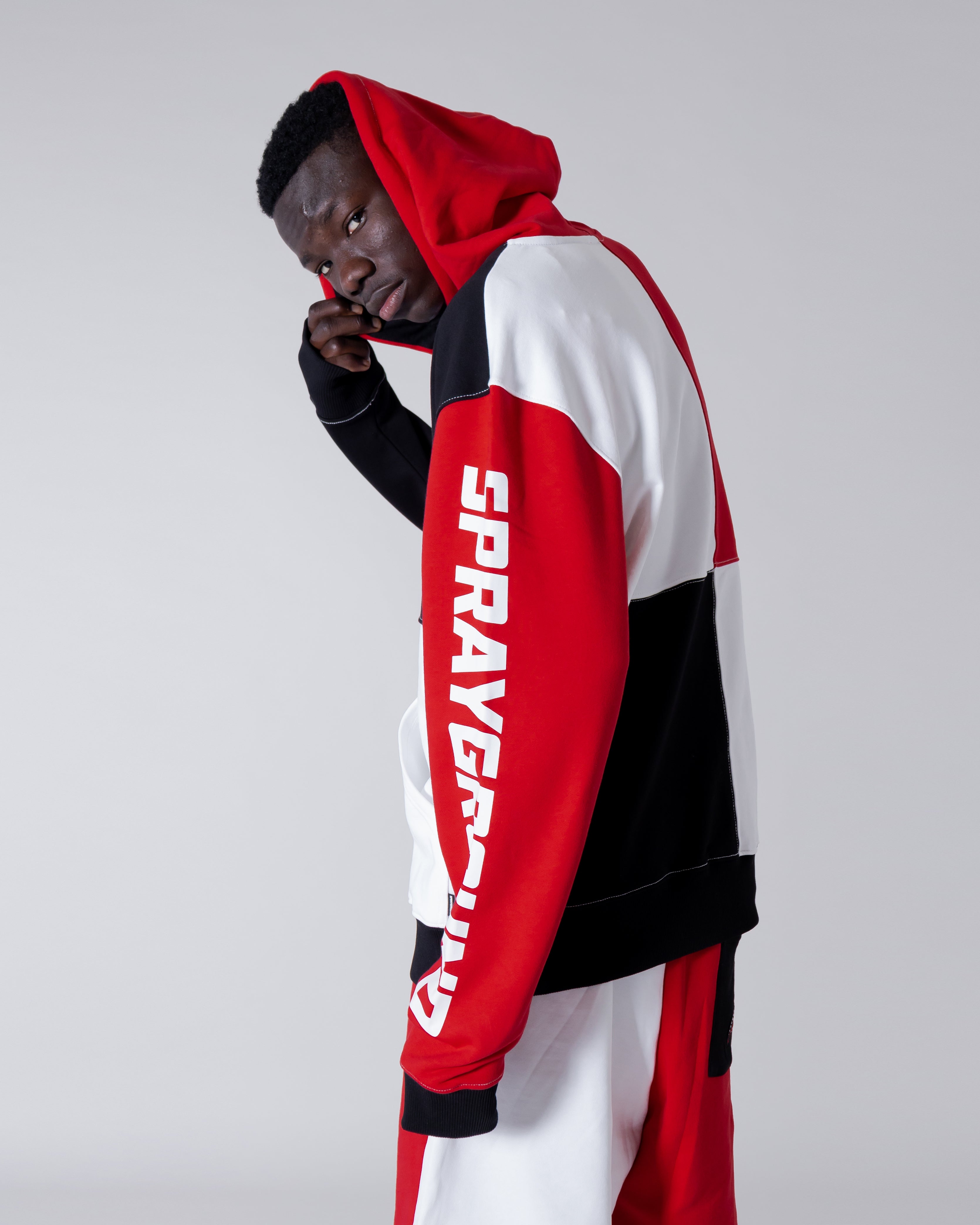 Hoodie Sprayground Color Block Hoodie