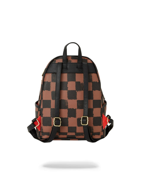 Sprayground Sharks In Paris Painted Savage Backpack - Brown · Slide Culture