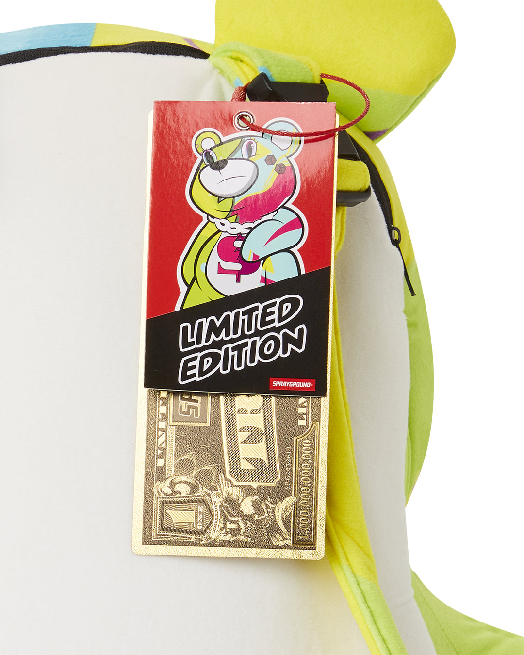 SPLIT WEIRD BEAR BACKPACK