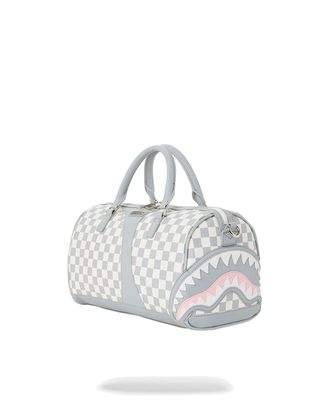 SPRAYGROUND CLUTCH BAG ROSE HENNEY Woman Grey