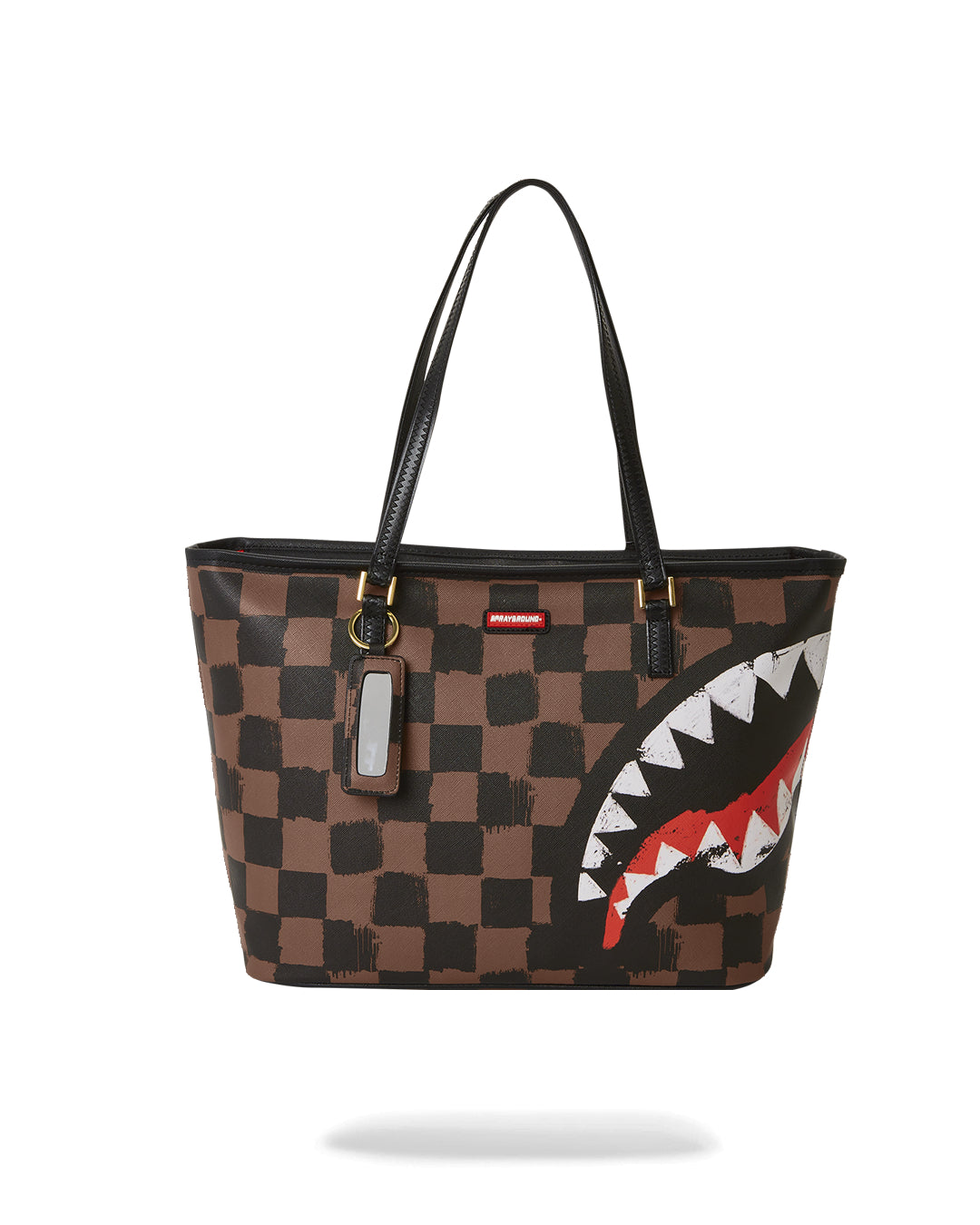 SHARKS IN PARIS PAINTED TOTE BAG