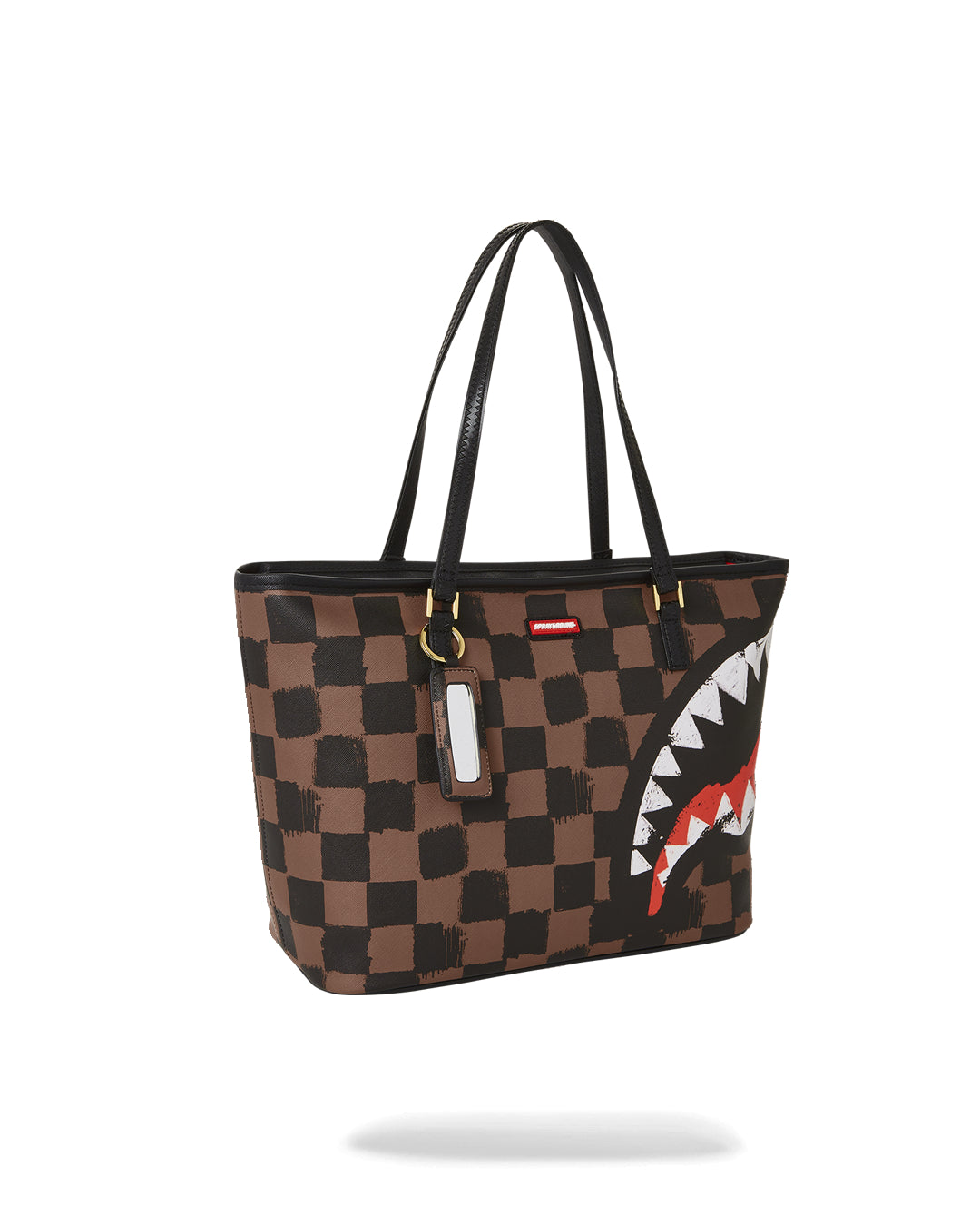 SHARKS IN PARIS PAINTED TOTE BAG