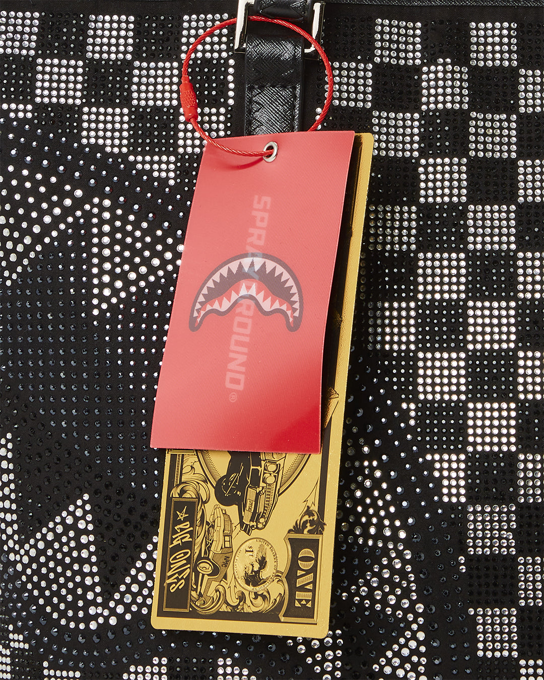 TRINITY CHECKERED TOTE BAG