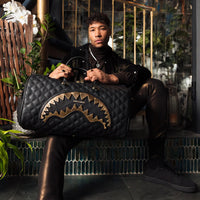 Black Mamba Quilted Duffle