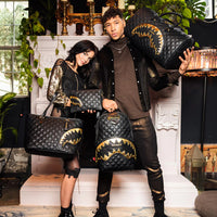 Black Mamba Quilted Duffle