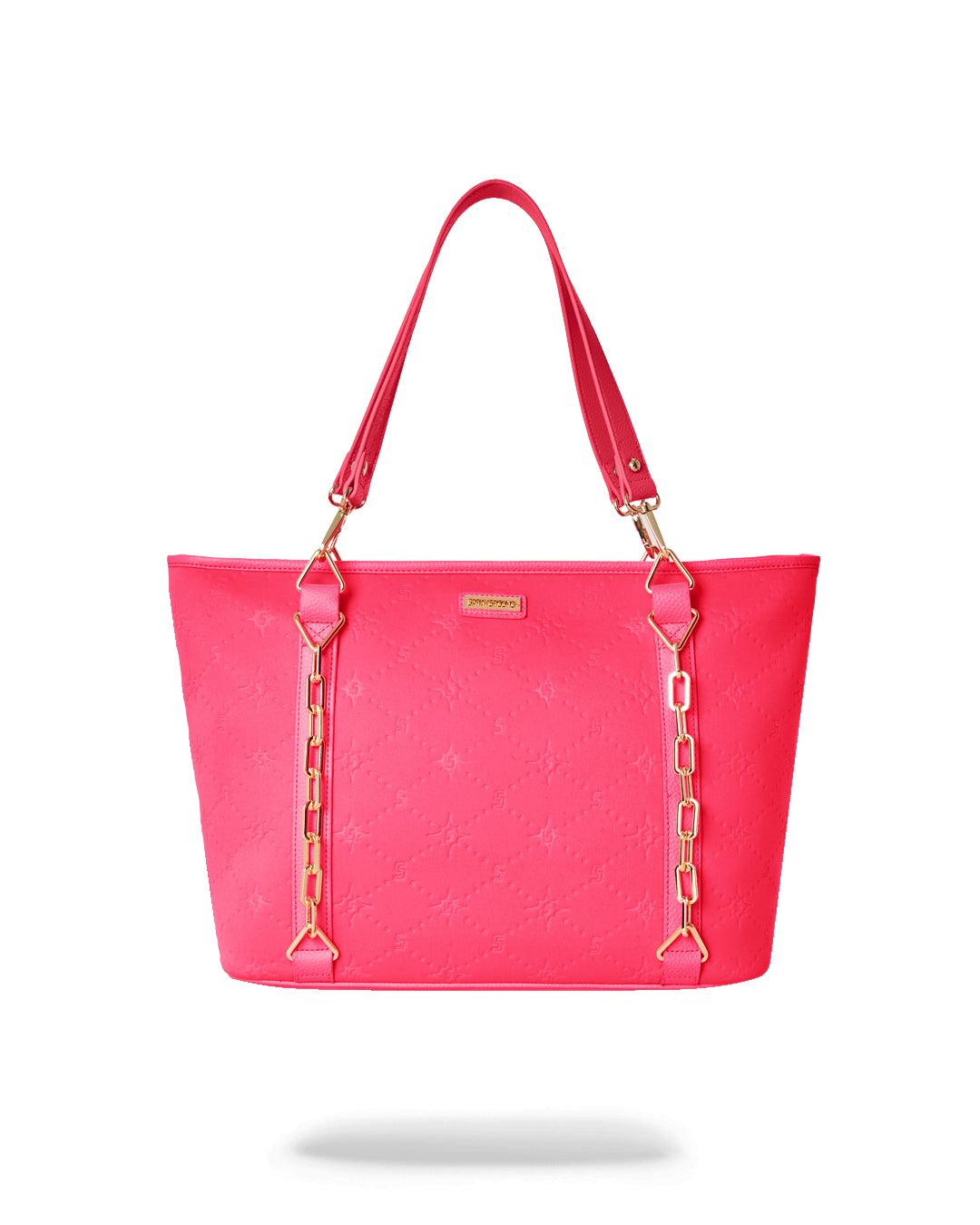 PINK PUFFY BAG TOTE BAG