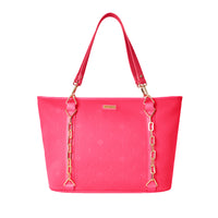 PINK PUFFY BAG TOTE BAG