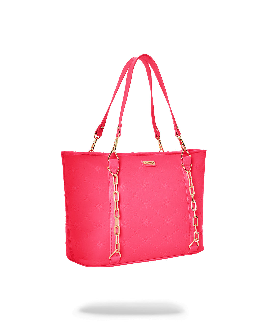 PINK PUFFY BAG TOTE BAG