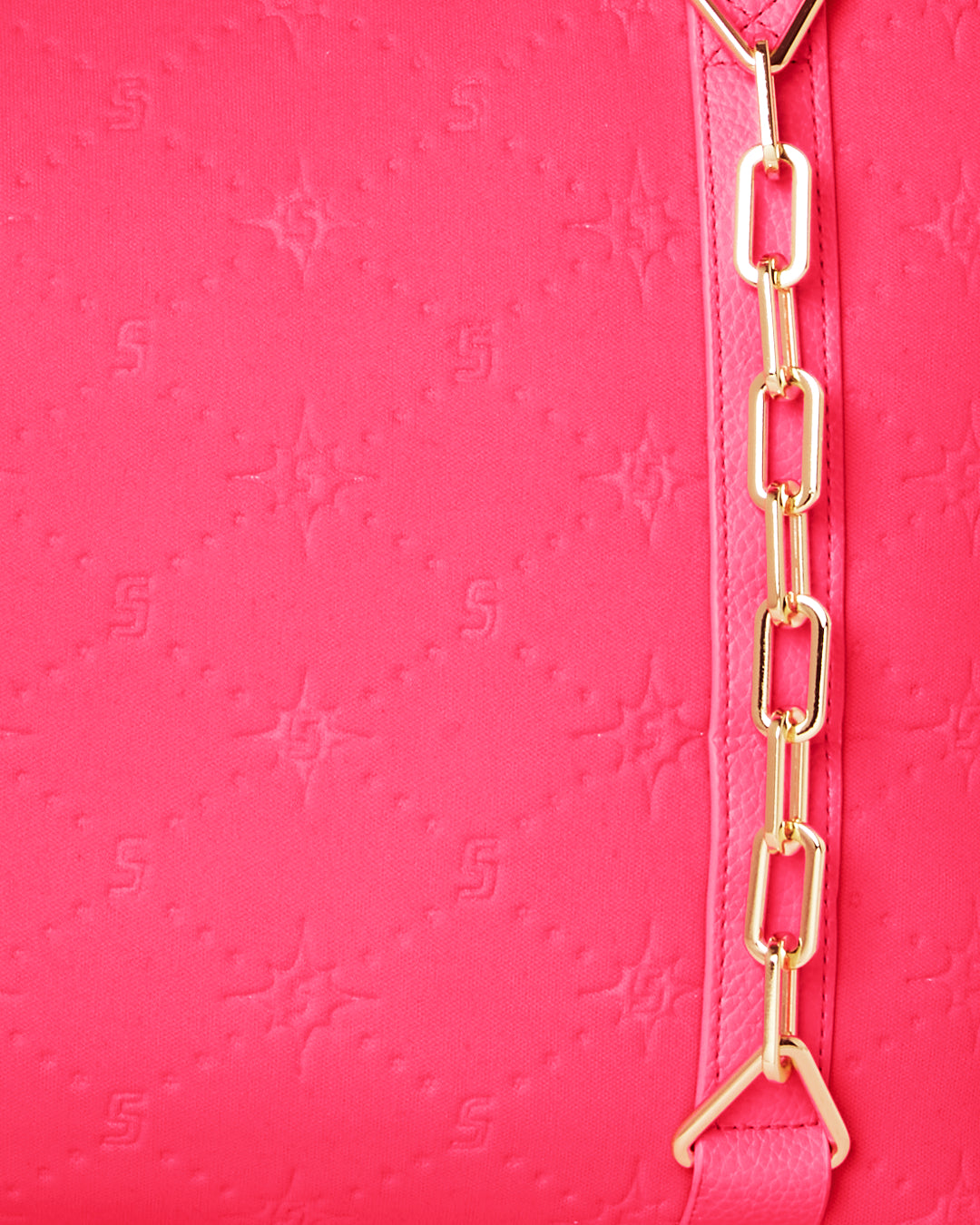 PINK PUFFY BAG TOTE BAG