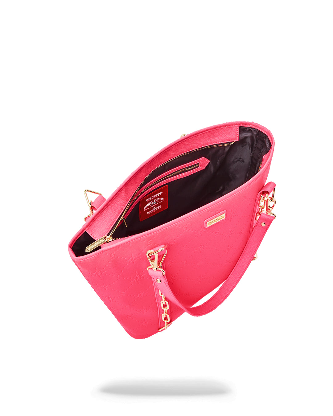PINK PUFFY BAG TOTE BAG