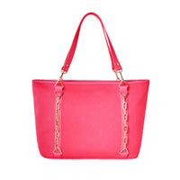 PINK PUFFY BAG TOTE BAG