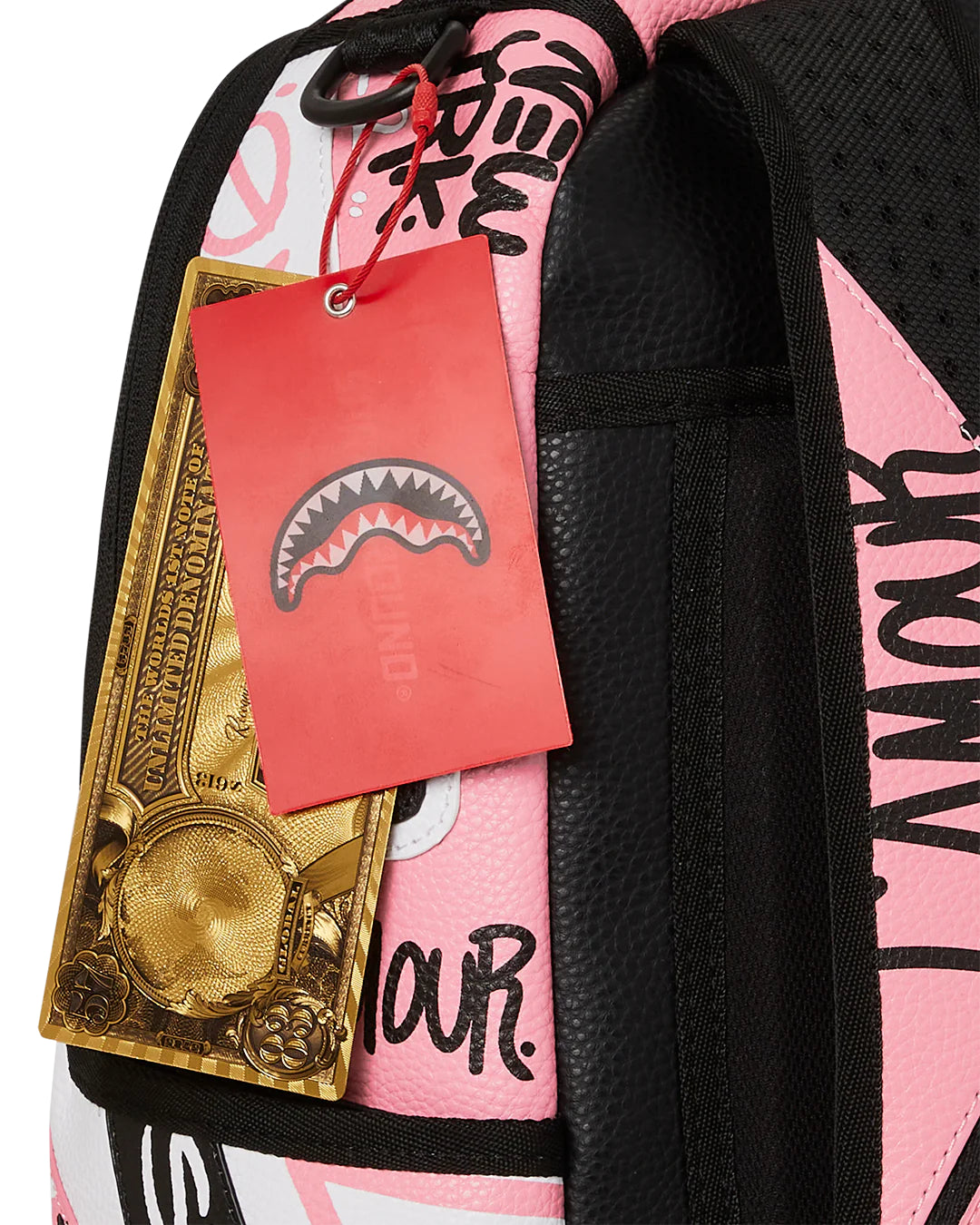 Pink Marker Hits Backpack