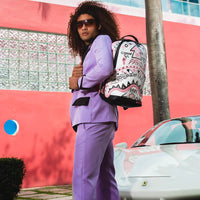 Pink Marker Hits Backpack