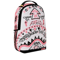 Pink Marker Hits Backpack