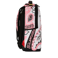 Pink Marker Hits Backpack