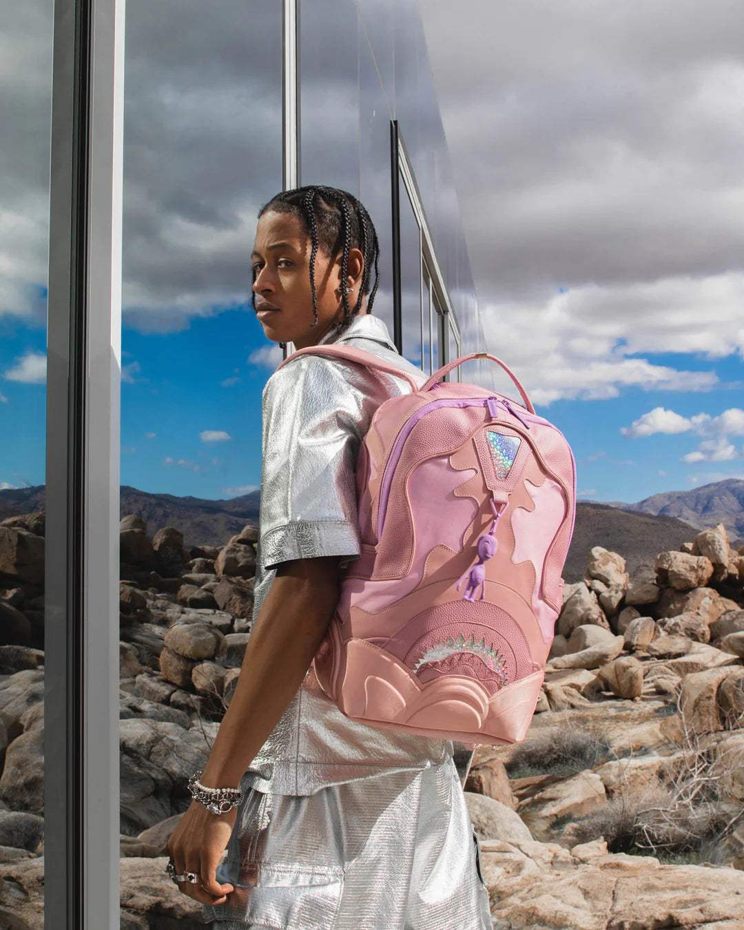 PINK SNEAKER DLX BACKPACK