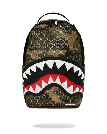 Sprayground Backpack $ PATTERN OVER CAMO BACKPACK Green