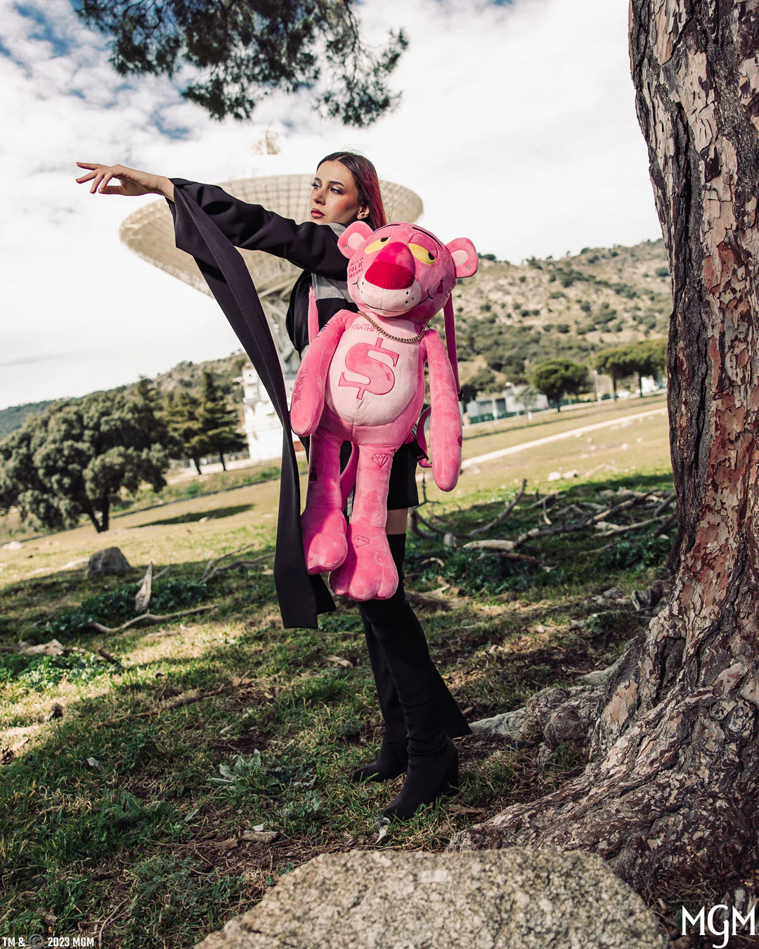 Backpack Sprayground Pink Panther Money Bear Backpack