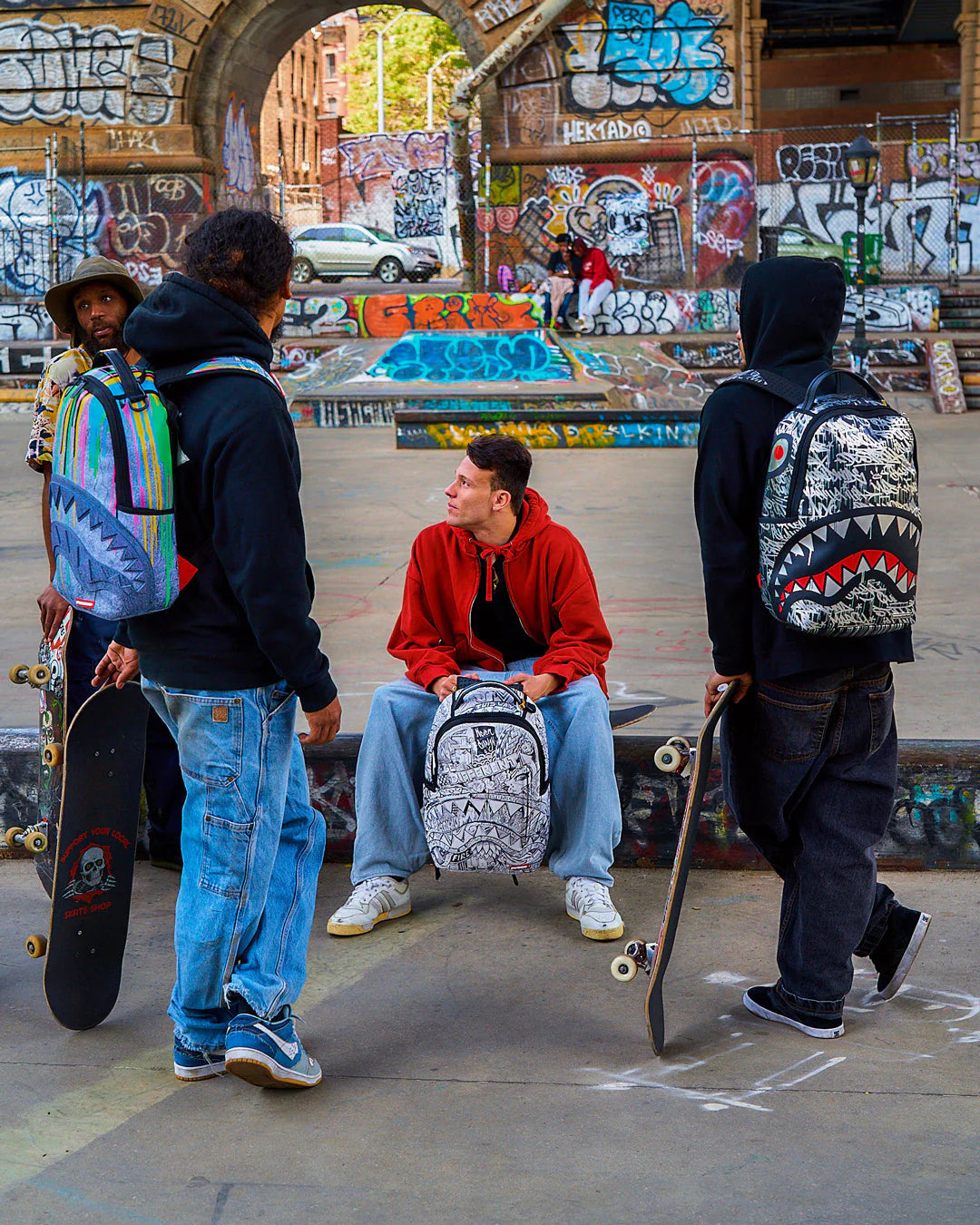 STREET LIFE CHROME BACKPACK