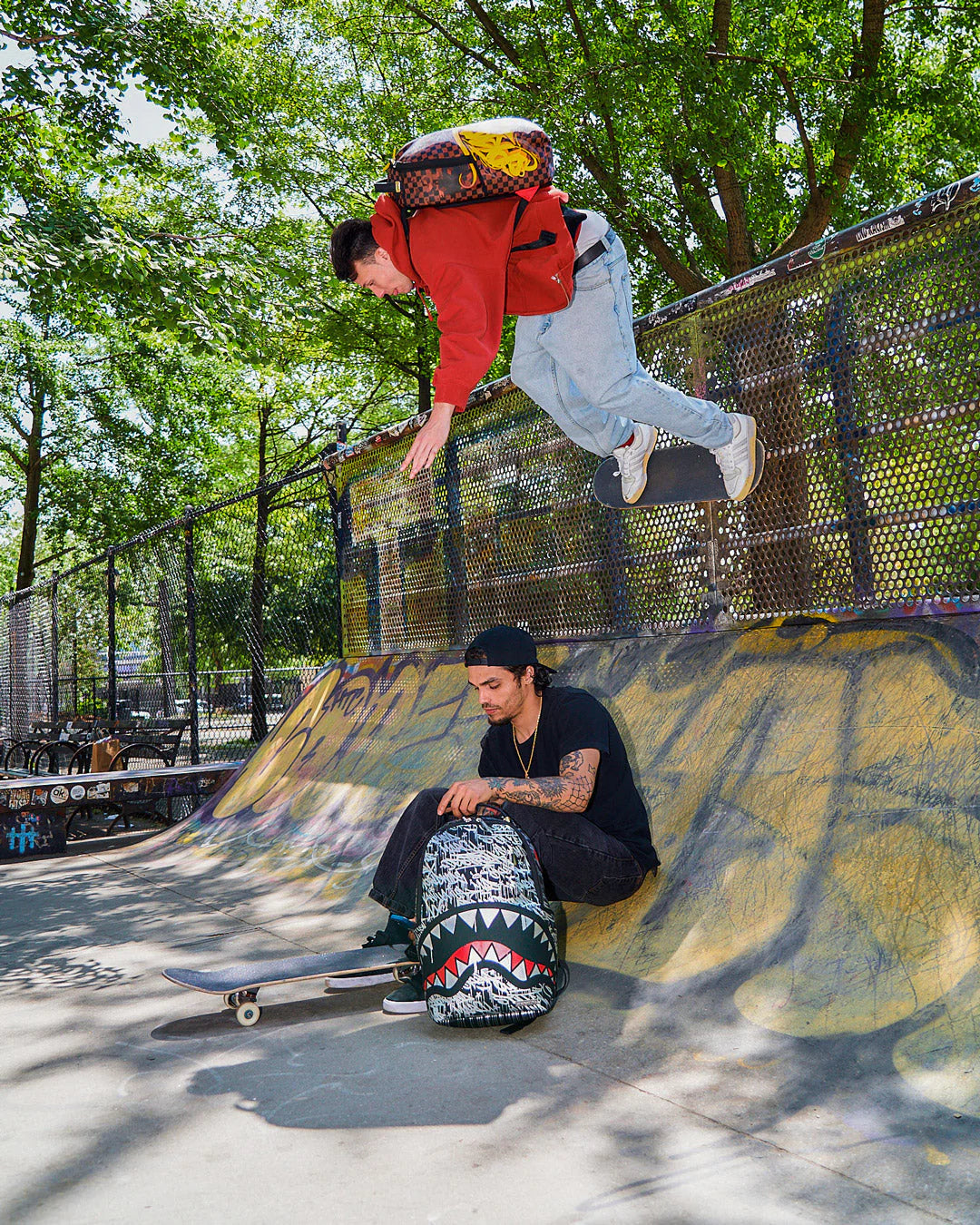 STREET LIFE CHROME BACKPACK