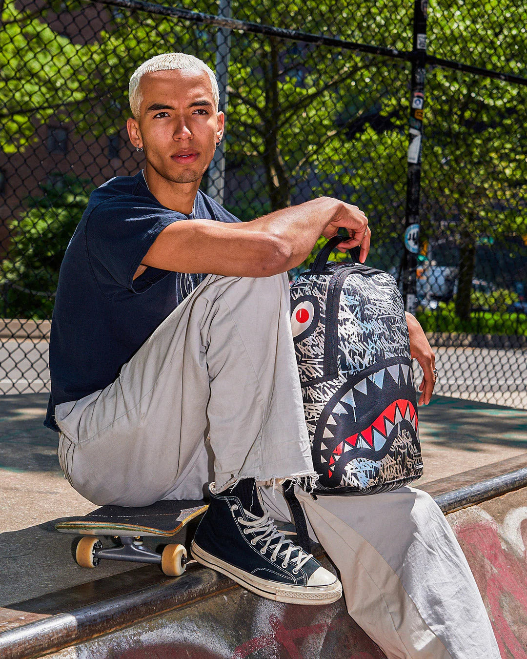 STREET LIFE CHROME BACKPACK