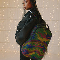 Trippy Trinity Camo Crystal Dlxsf Backpack