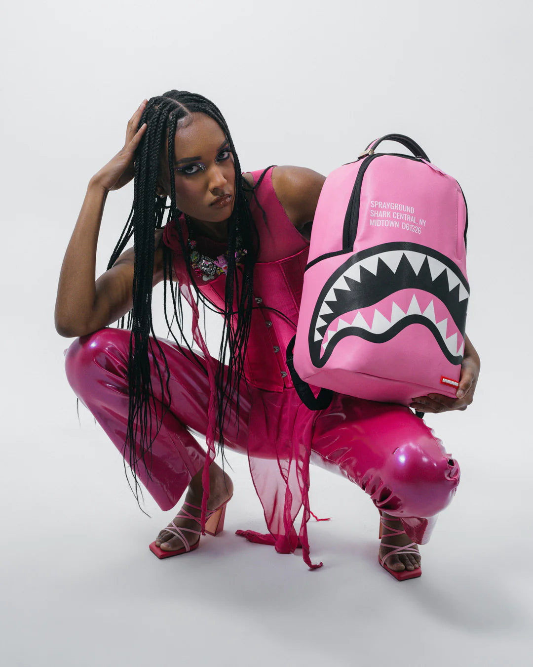 SHARK CENTRAL 2.0 PINK DLXSV BACKPACK