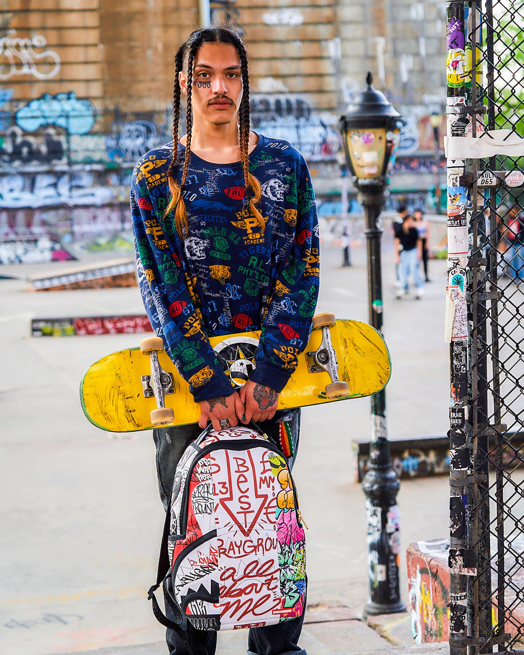 TRI SPLIT GRAFFITI DLXSV BACKPACK