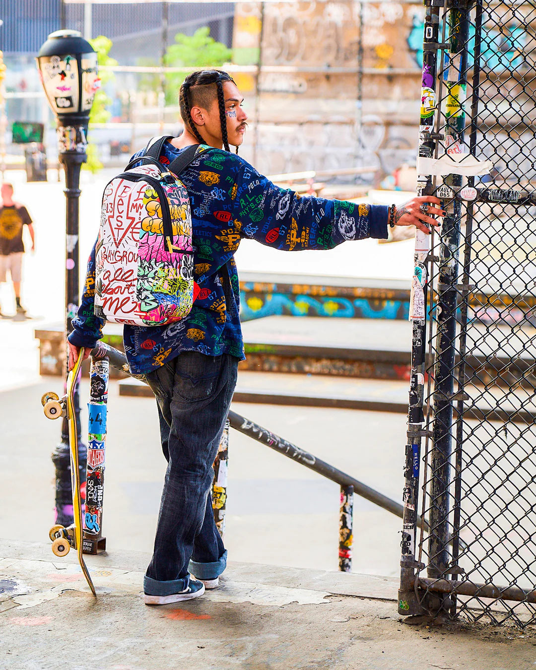 TRI SPLIT GRAFFITI DLXSV BACKPACK