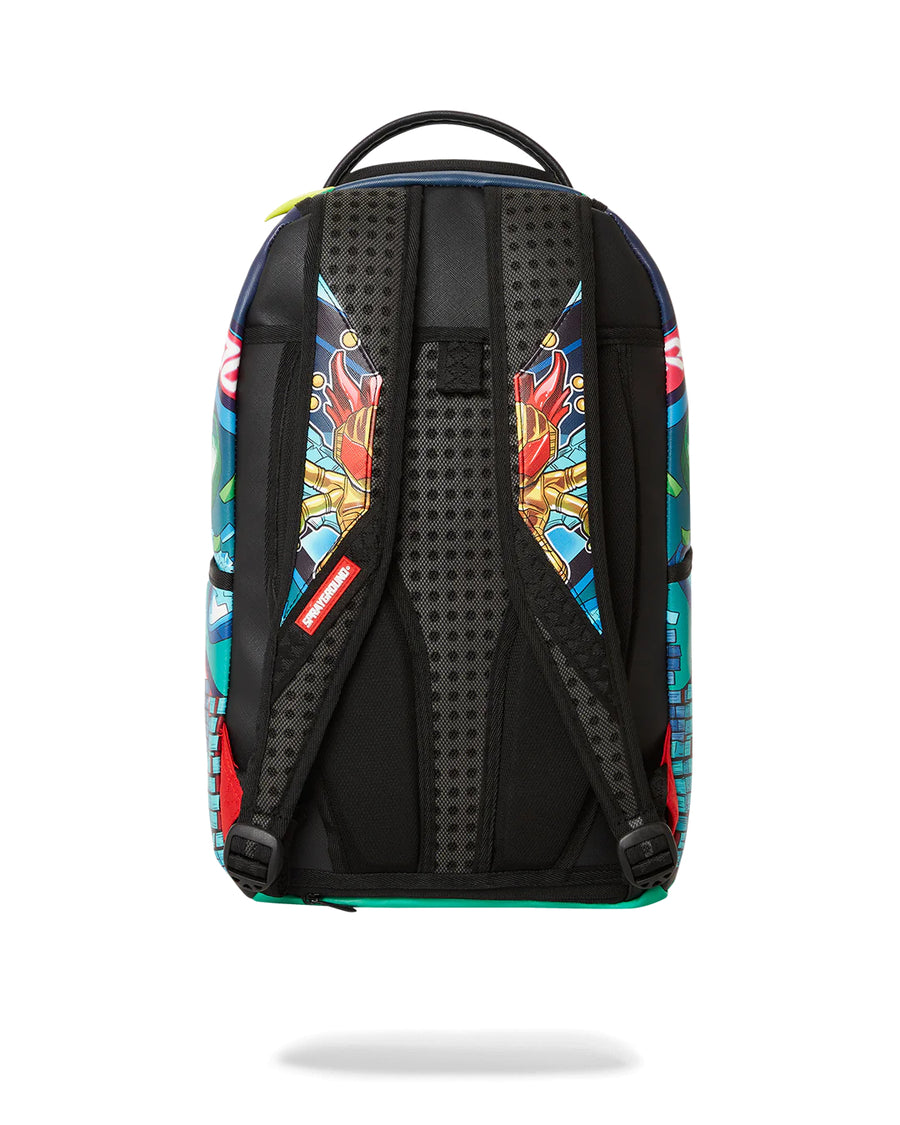 Sprayground Backpack ASTRO PIXEL SUMMON ULTIMATE DLXSR BACKPACK Green