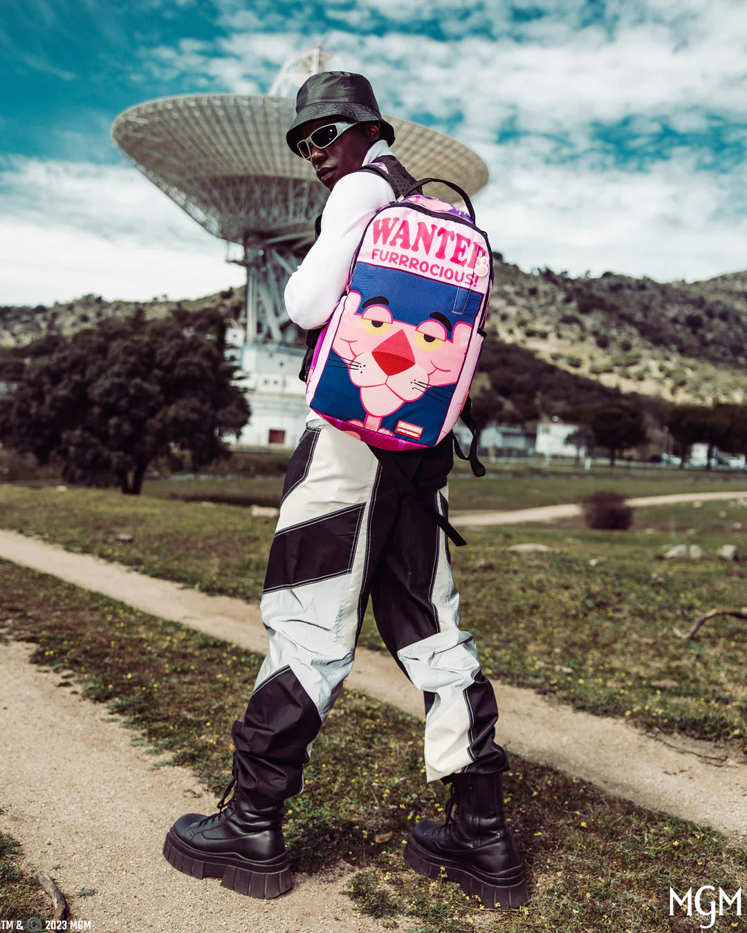 WANTED PINK PANTHER BACKPACK
