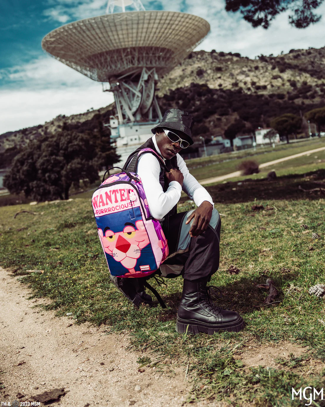 WANTED PINK PANTHER BACKPACK