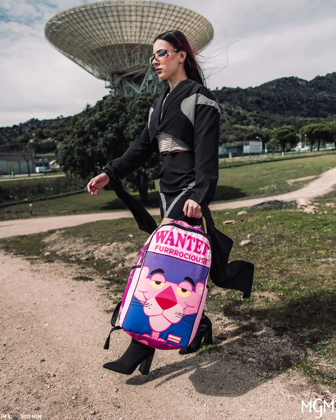 WANTED PINK PANTHER BACKPACK
