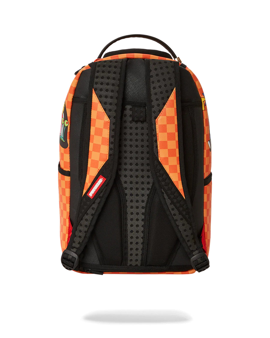 Sprayground Backpack 90S NICK CHARACTERS CHILLING BACKPACK Orange