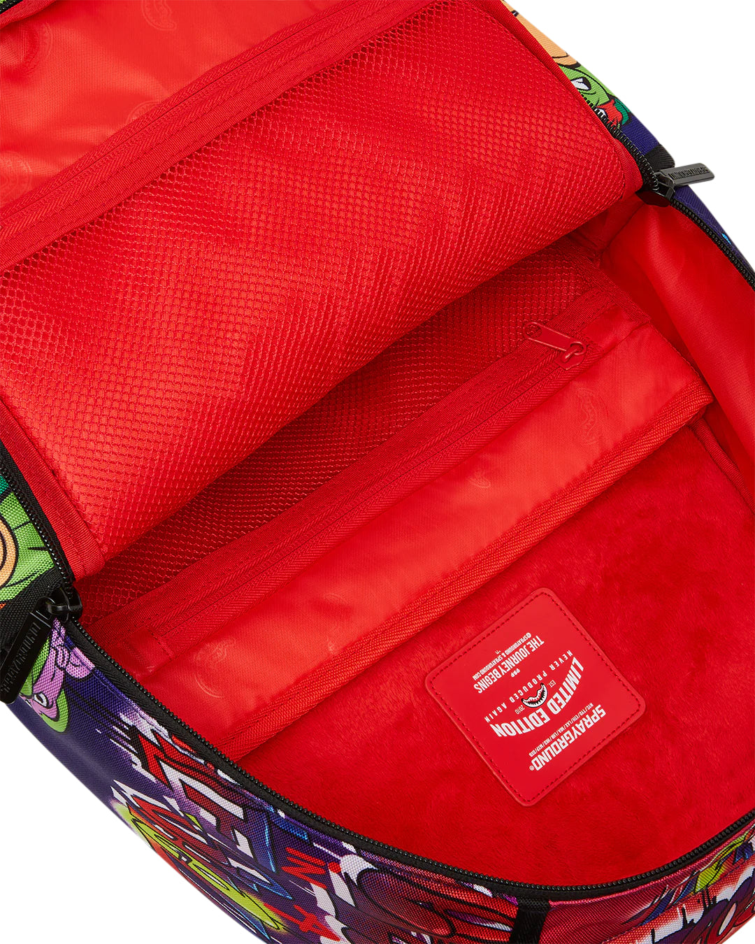 TMNT ON THE RUN ON BACKPACK