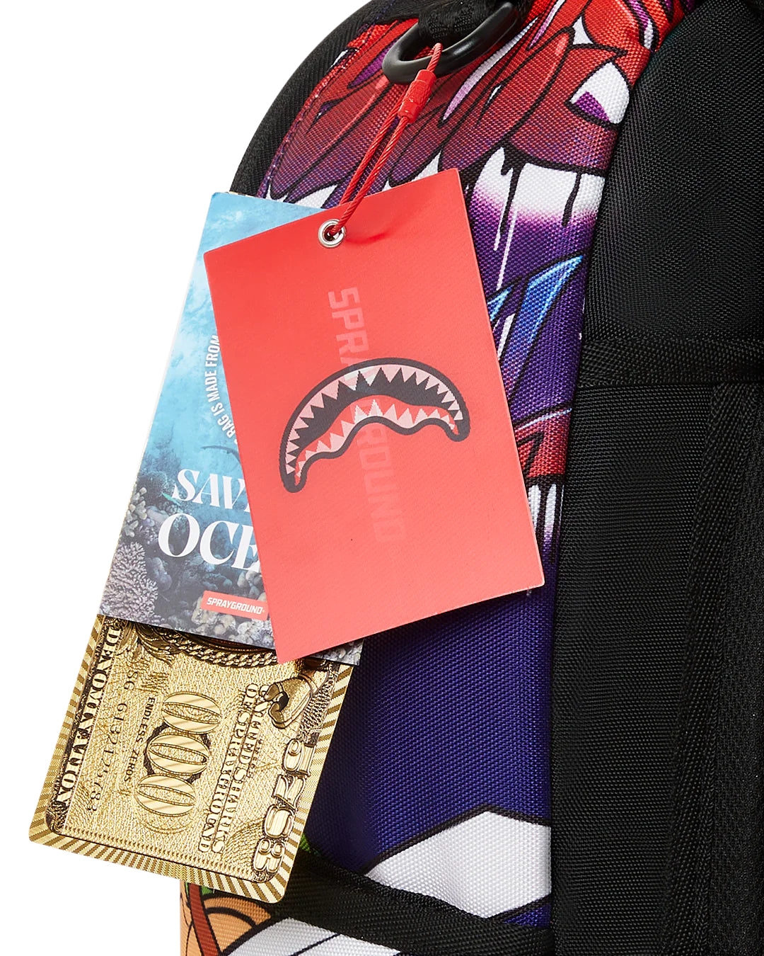 TMNT ON THE RUN ON BACKPACK