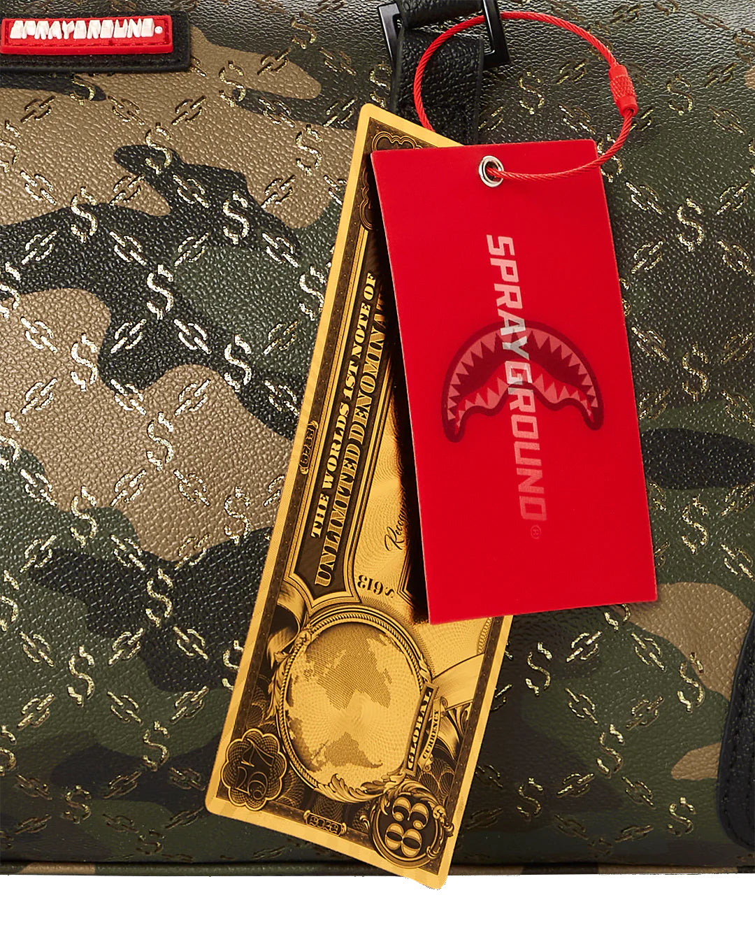 $ PATTERN CAMO MINI DUFFLE