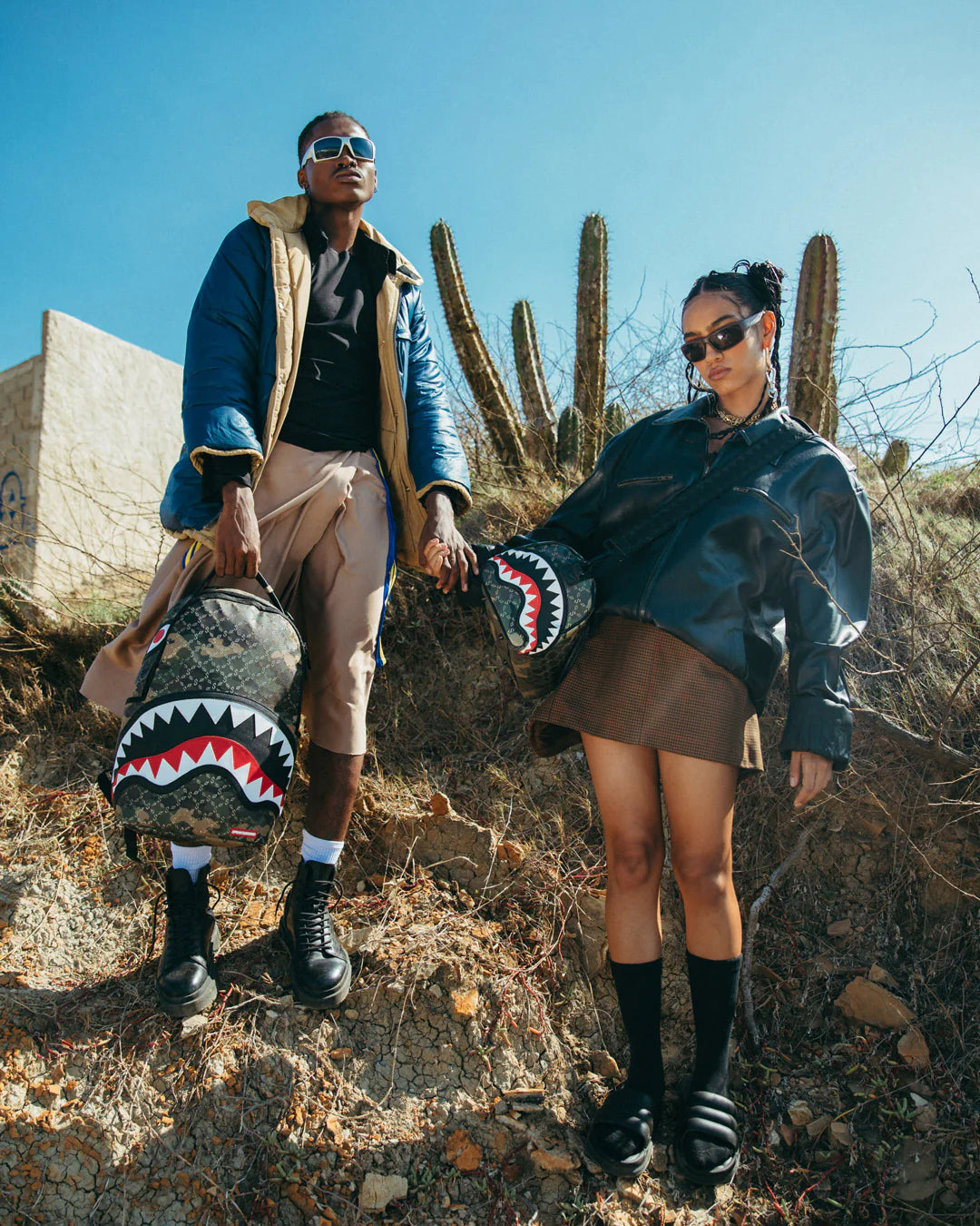 $ PATTERN CAMO MINI DUFFLE