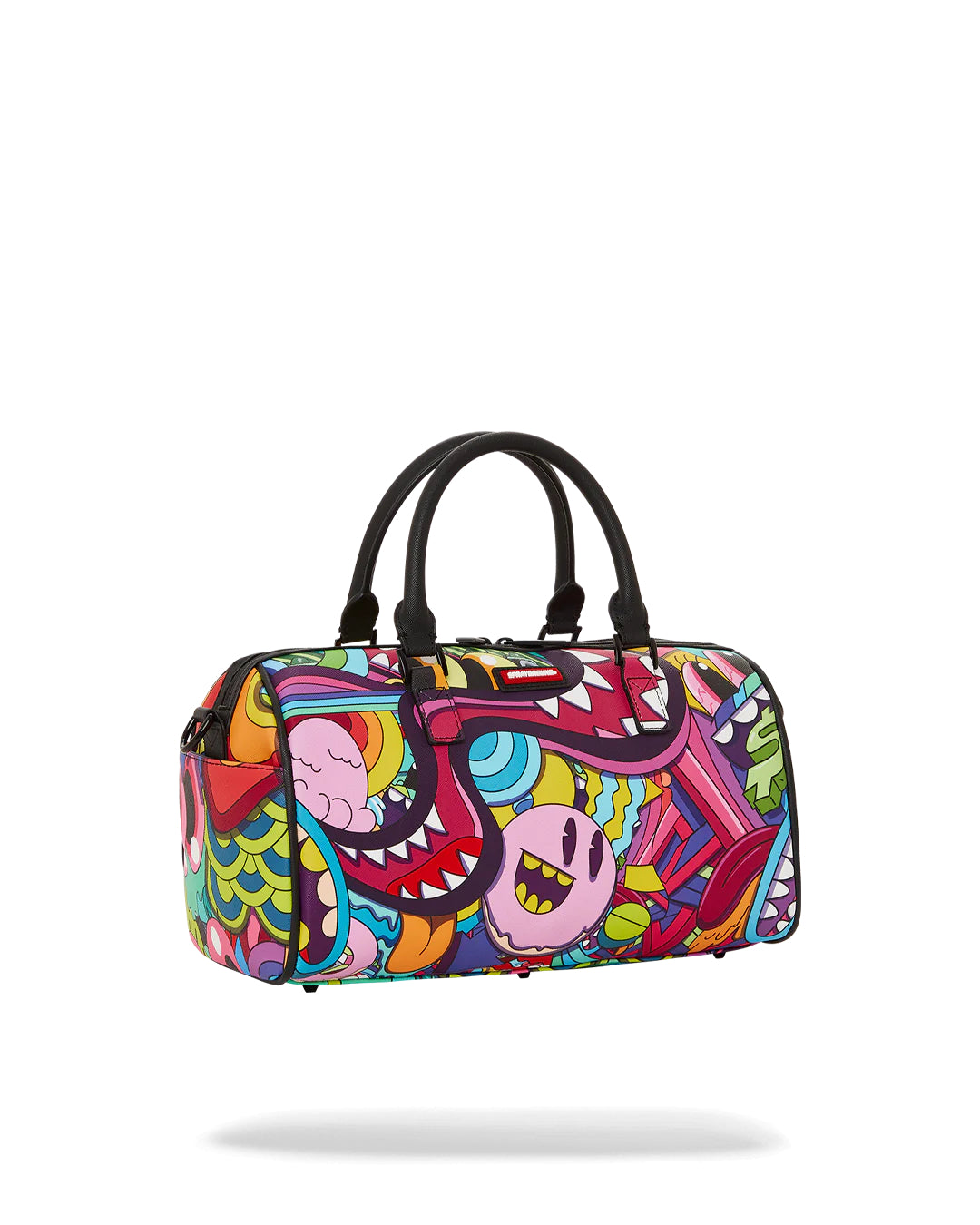 Borsa Sprayground nero GOLD FLORAL REMIX MINI DUFFLE