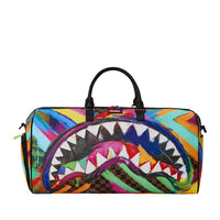 Sharks In Paint Large Duffle