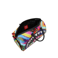 Sharks In Paint Large Duffle