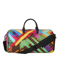 Sharks In Paint Large Duffle