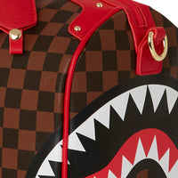 Red Sharks In Paris Box Mini Duffle