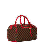Red Sharks In Paris Box Mini Duffle